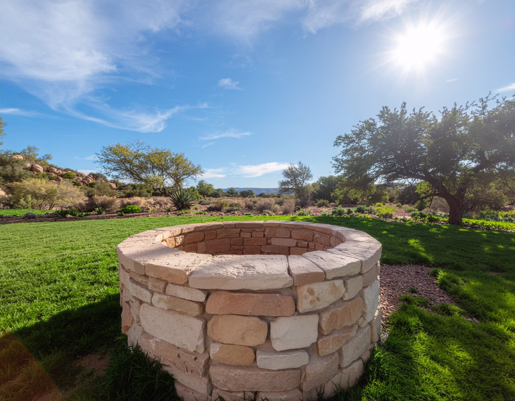A stone well in a serene landscape for Grace Bible Church Killeen TX sermon on finding true satisfaction in Jesus.
